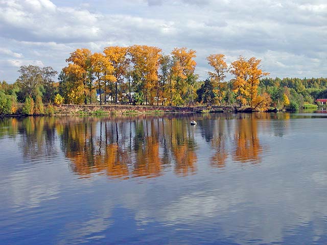 Autumn on Volga