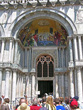 entrance to San Marco Basilica