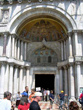 entrance to San Marco Basilica