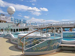 Lido, Deck 14 swimming pools)