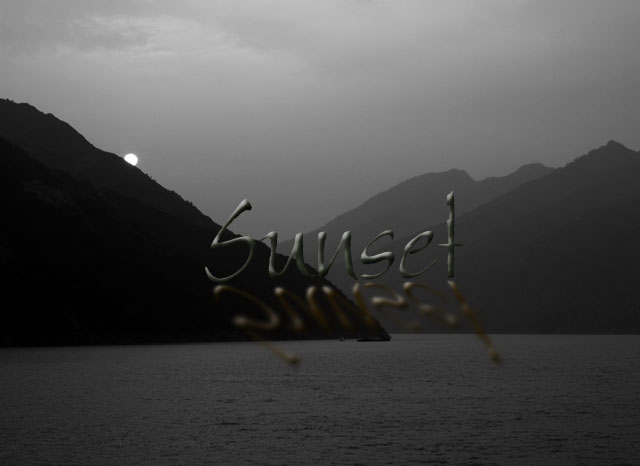 sunset_b-w