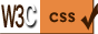 Valid CSS!