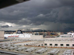 morning storm Naples